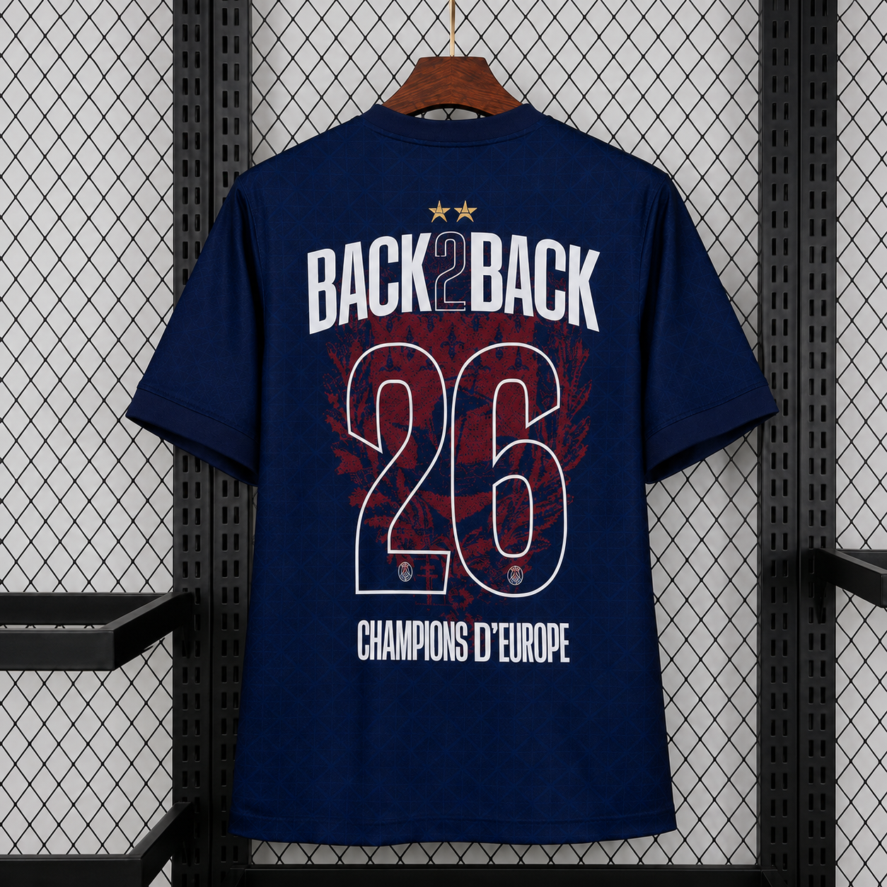 MAILLOT PSG BACK2BACK 2 ÉTOILES ⭐️ ⭐️