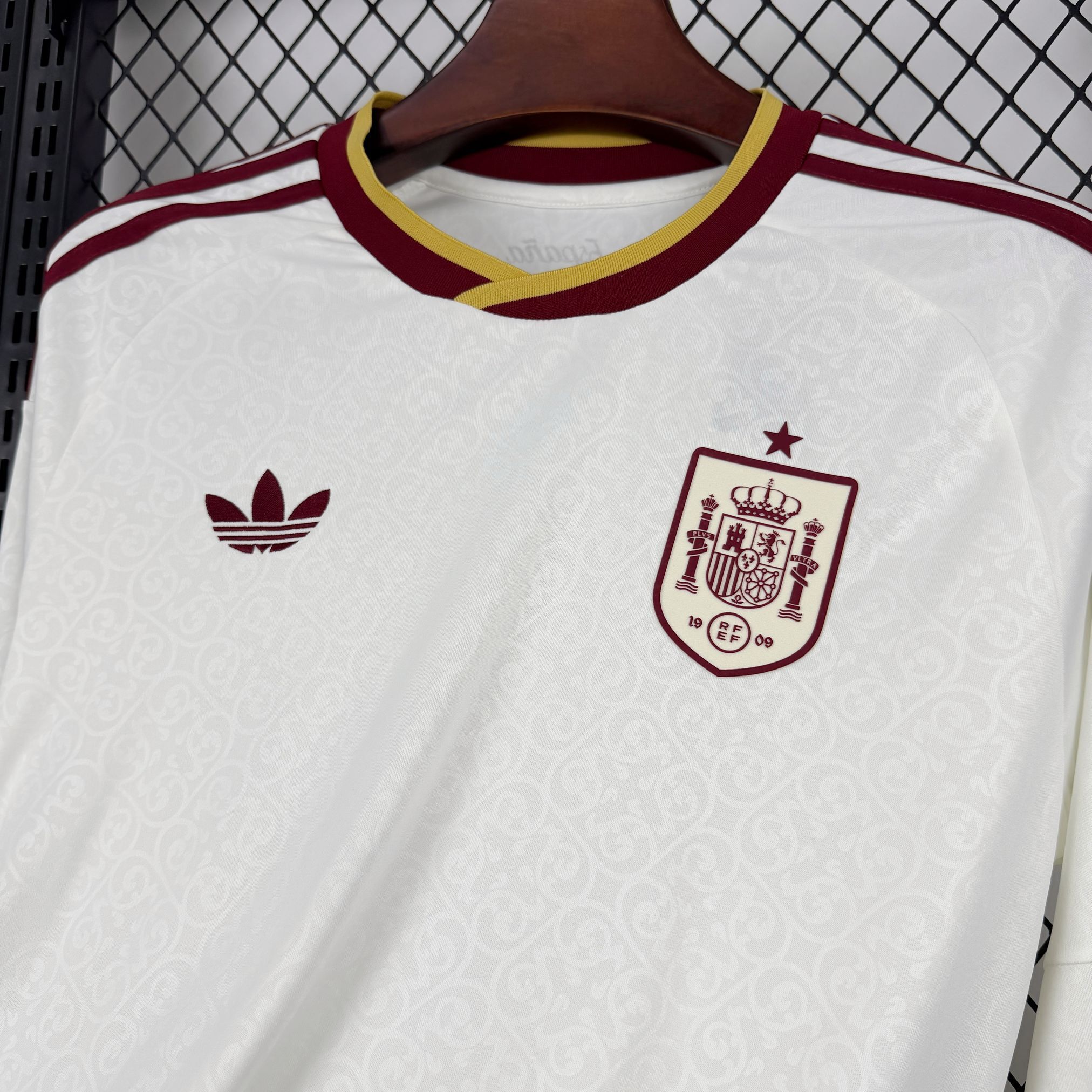 Maillot Espagne extérieur manches longues coupe du monde 2026