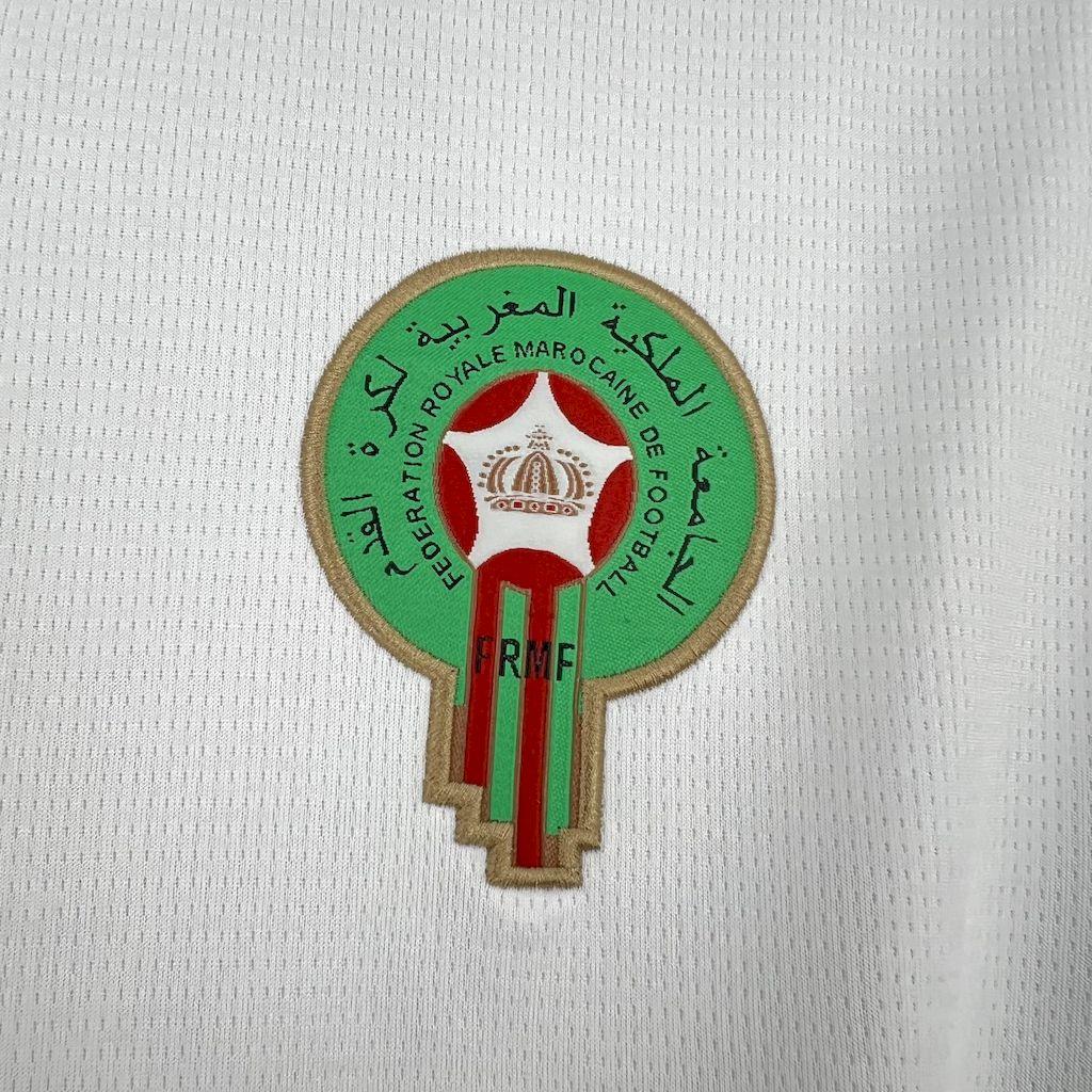 Maillot Maroc Extérieur Blanc CAN 2025-26