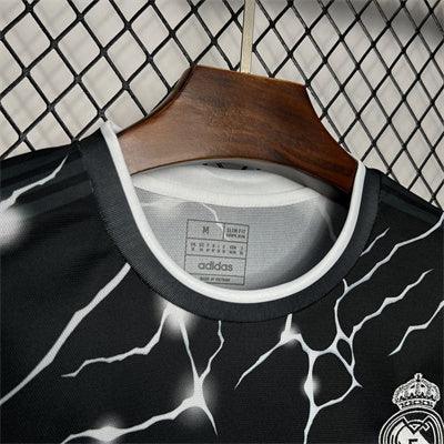 Maillot Real Madrid Noir & Gris Panther 2024/25